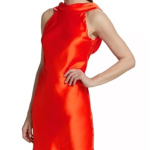 Amanda uprichard Angelonia Silk Cocktail Dress